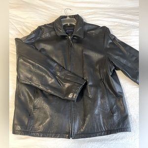 Vintage Leather bomber jacket